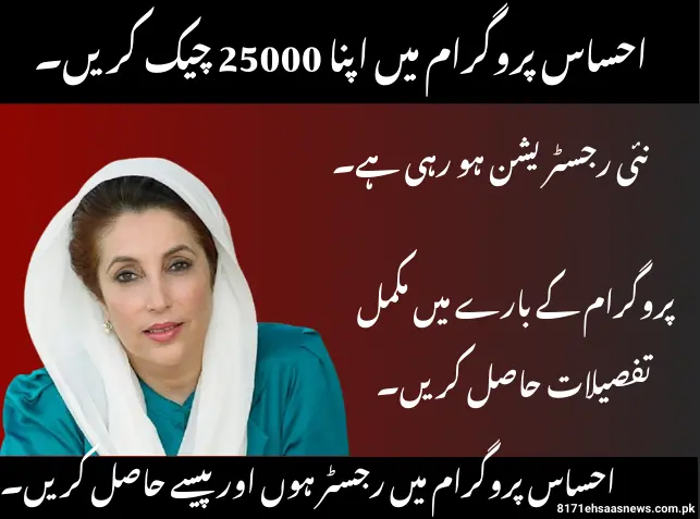 ✅ Ehsaas Program 8171 NADRA Registration – 2025 Complete Guide